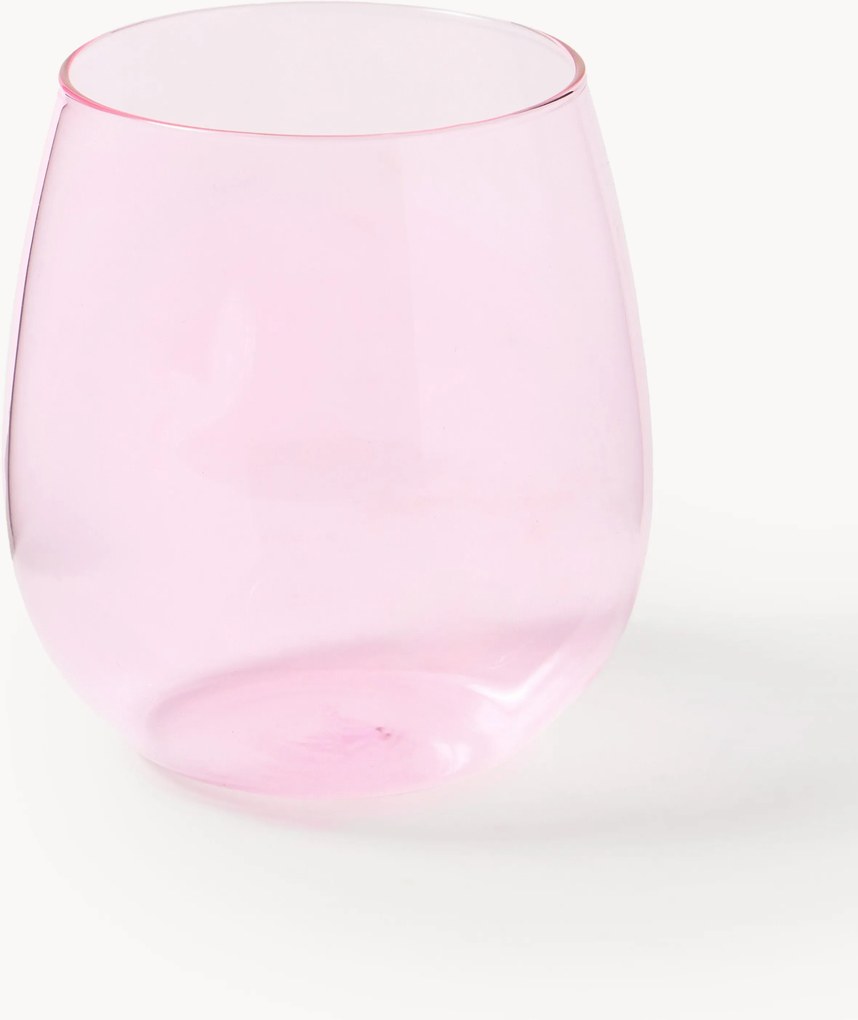 Ručne fúkané poháre Karisa, 4 ks