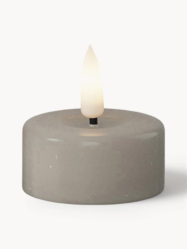 Ručne vyrobené čajové LED sviečky Real Flame, 4 ks