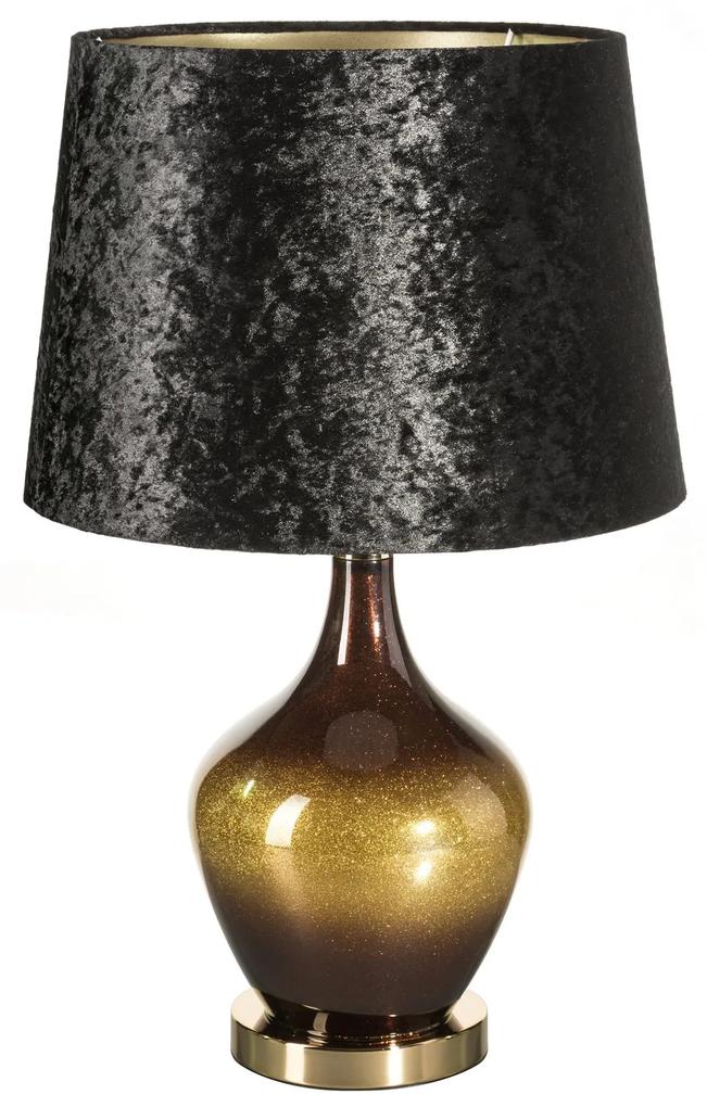 Dekoračná lampa HELEN 40x64 cm čierna