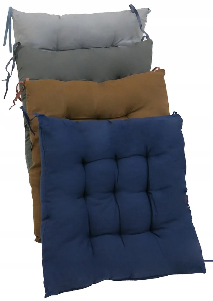 Podsedák na stoličke KONI 40x40 cm - hnedý