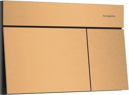 Hansgrohe iFrame Element E ovládacie tlačidlo kov kartáčovaný bronz mat 66003140