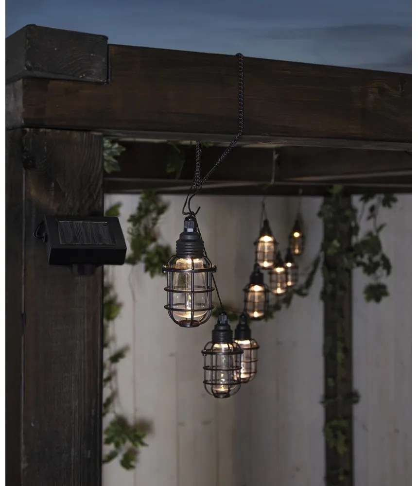 Vonkajšia svetelná LED reťaz Star Trading Cage, dĺžka 2,1 m