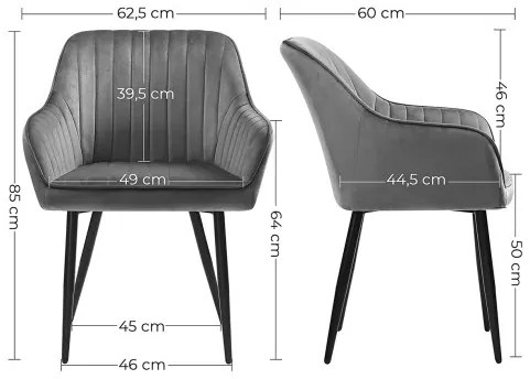Jedálenská stolička LDC087G03