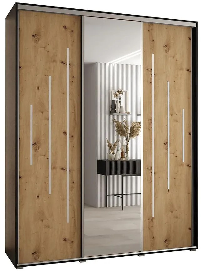 Skriňa 45 Canaris 13 190 čierna/artisan/silver