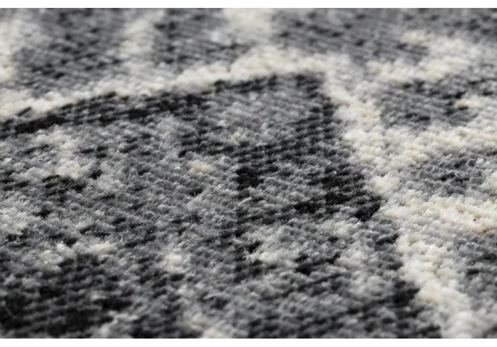 Kusový koberec Umberto sivočierný 120x170cm