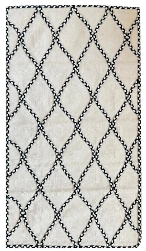 Koberec Olesyapok 0,8/1,5 CR-8703 čierny