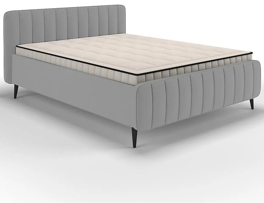 Posteľ Amber 140/200 Amon 10 sivý