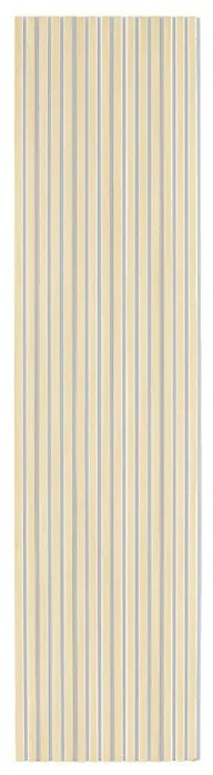 Drevený akustický panel, 2400 x 600 mm, sivý podklad, dub