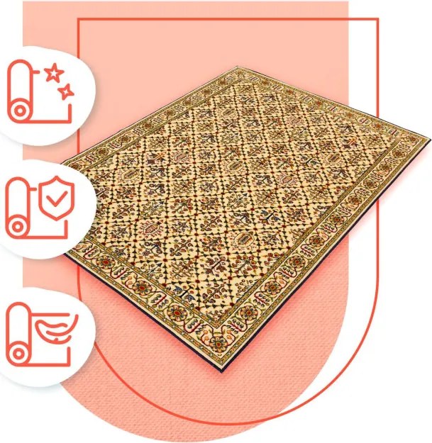 Koberec  Agnella Standard Tamir krémový