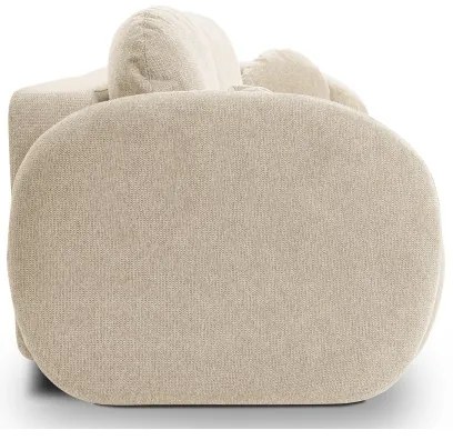 Rozkladacia trojmiestna pohovka OLBIA béžová