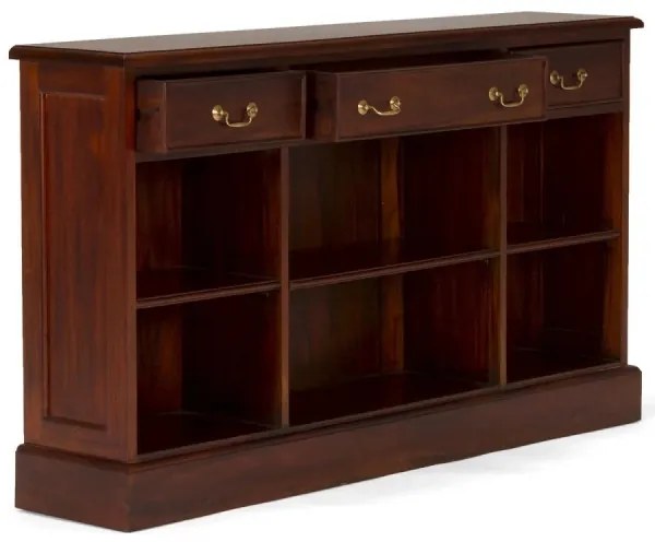 furniture-nabytek.cz - Masívny príborník Cambridge I z mahagónu, lakovaný, hnedý