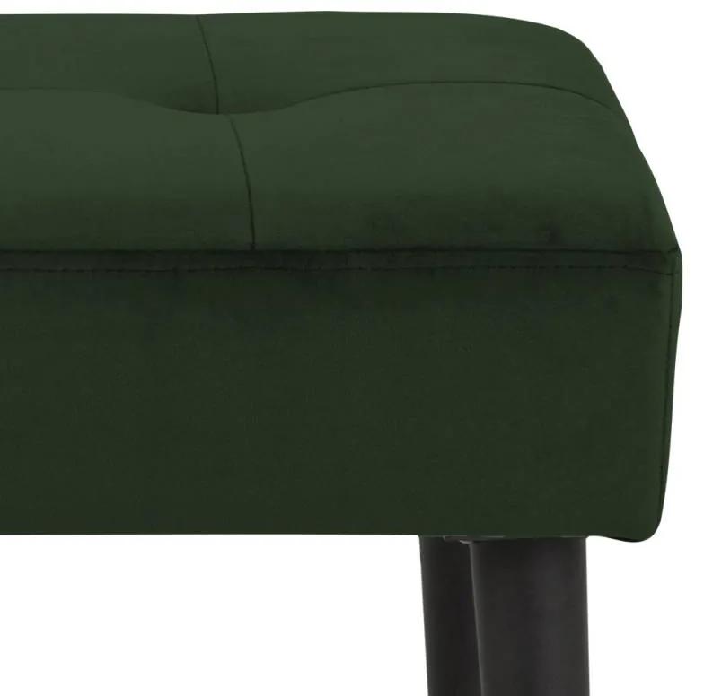 Dizajnová lavička Neola, lesno zelená