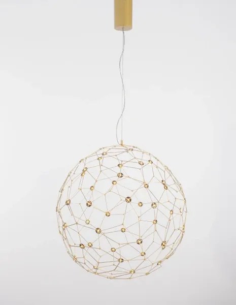LED luster Sole 80 zlaté