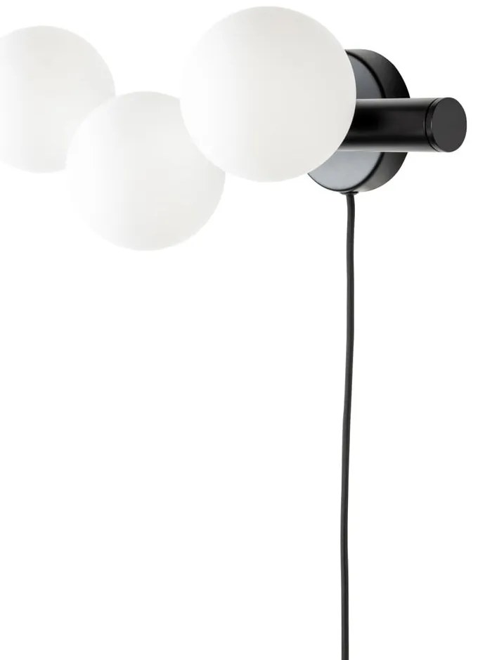 Čierno-biele nástenné svietidlo Monica – White Label