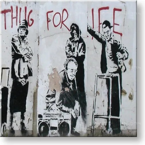 Obraz na plátne Street ART – Banksy