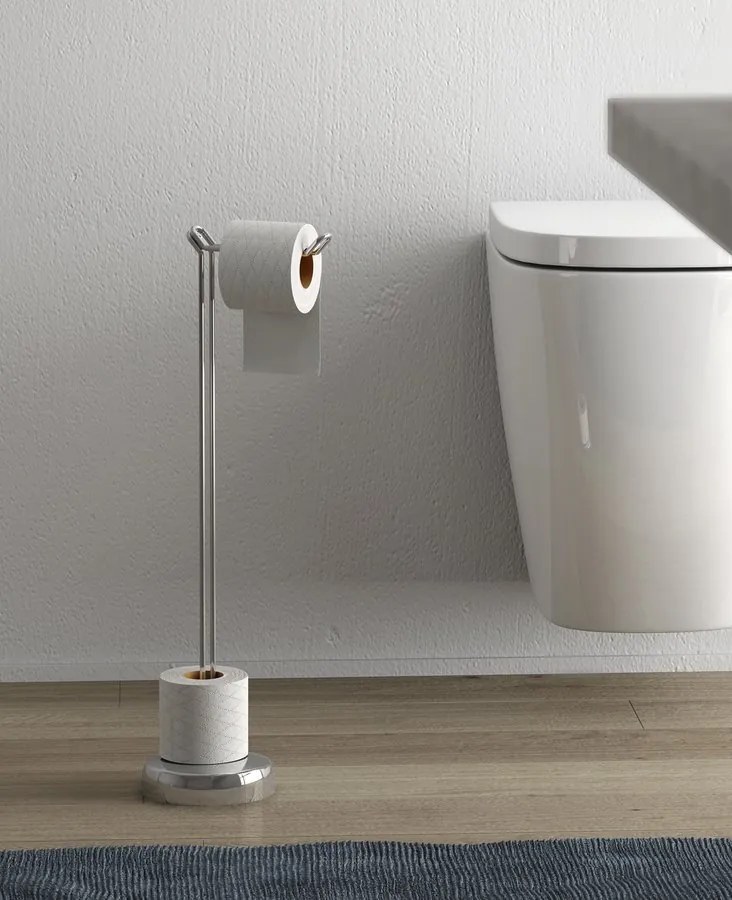 Aqualine Aqualine, MINU stojan na toaletný papier, rezervný s držiakom, chróm, MU37