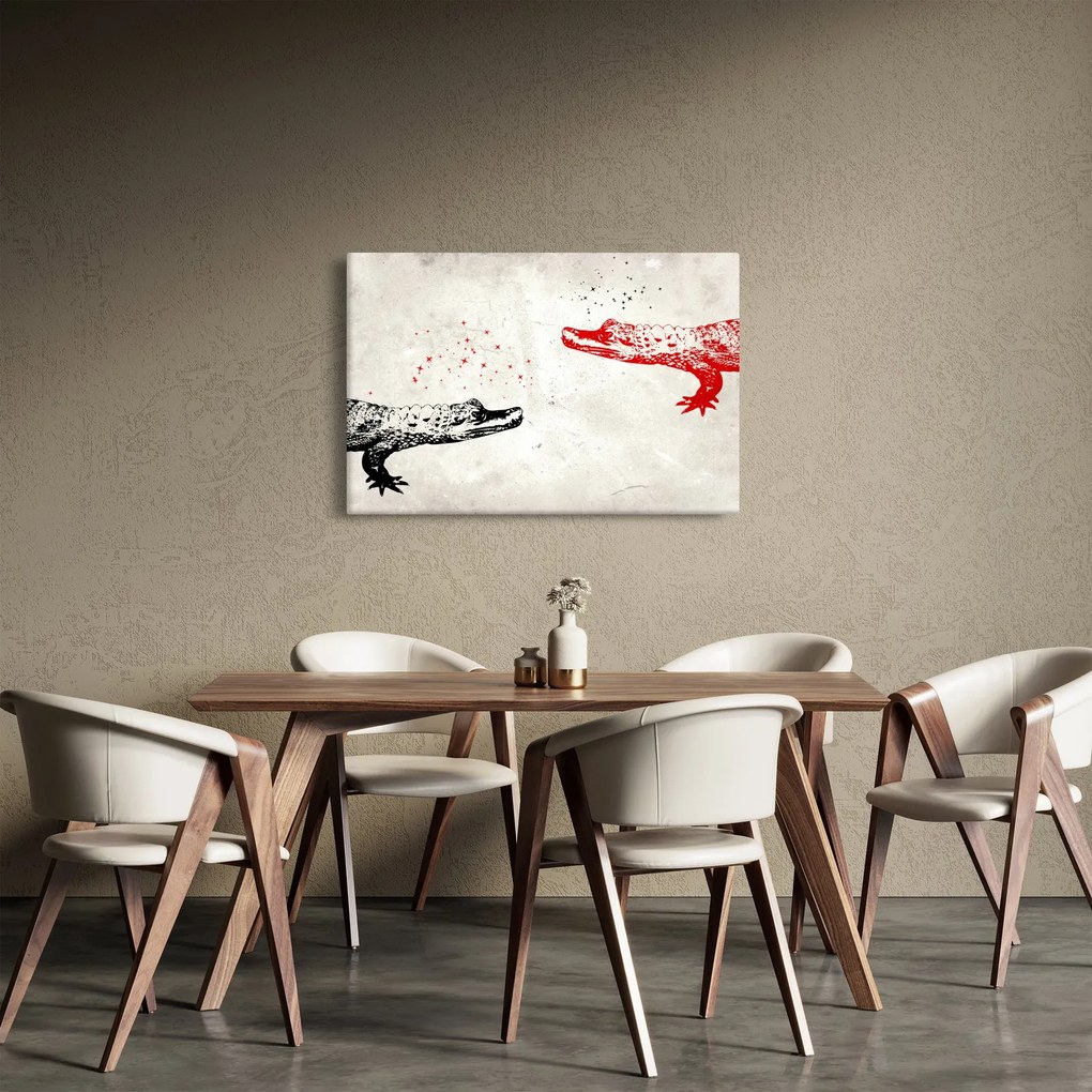 Obraz - Krokodíly (90x60 cm)