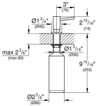 GROHE 40535DC0 - nerezový dávkovač mydla COSMOPOLITAN 500 ml