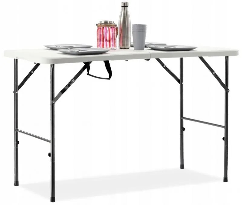 Skladací cateringový stôl PEGGY 120 cm biely