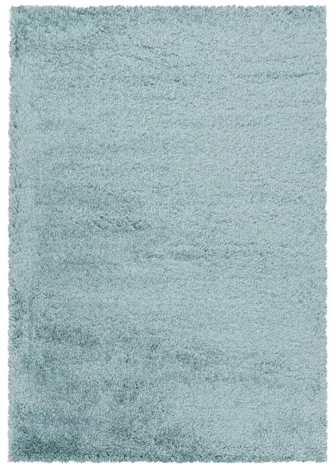 Modrý koberec 80x150 cm Fluffy – Ayyildiz Carpets