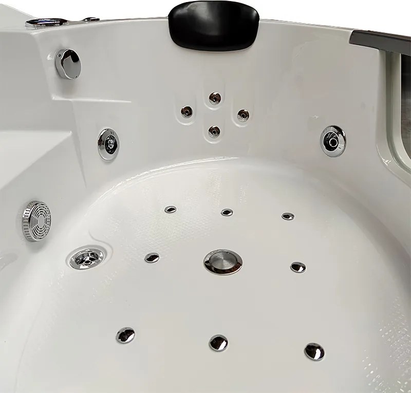 BPS-koupelny Hydromasážna vírivá vaňa Orino 632 135x135