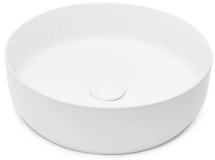 Umývadlo na dosku SAT Infinitio 39x39 cm mat bez otvoru pre batériu SATINF3939M, 1 ks