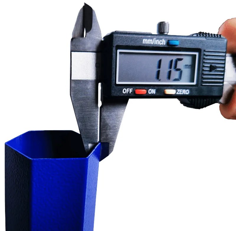 BRIMO Rýchlorozkladací stánok 2x3 m (3 steny): Oceľová pevnosť pre trhovníkov - s 3 stenami - Modrá 21