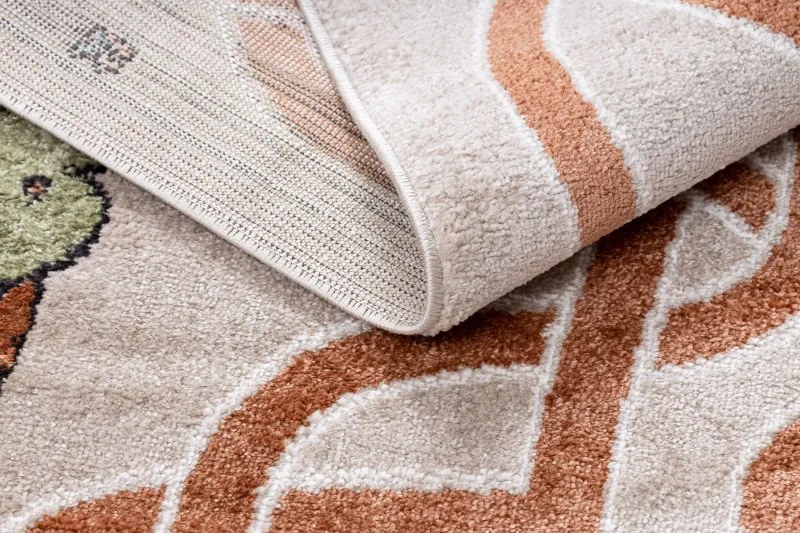 Detský kusový koberec Fun Honey with Bear beige, 120x170, hnedá, detská izba, Dywany Łuszczów