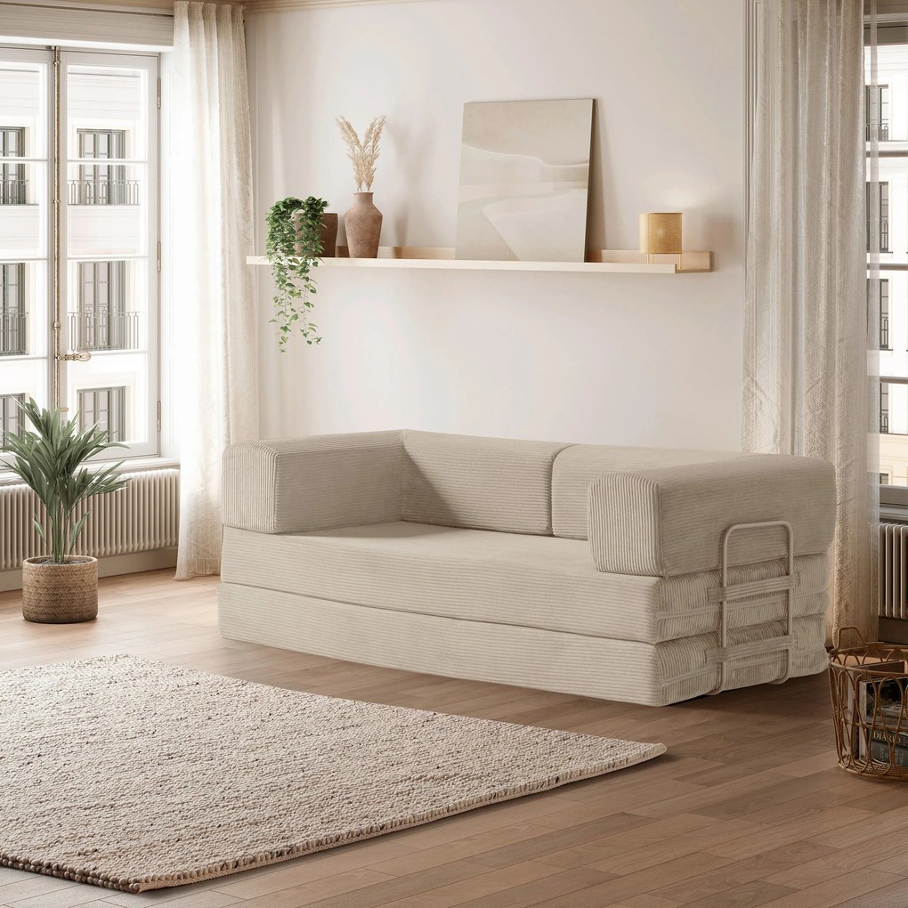 XXXLutz ROZKLADACIA POHOVKA, textil, krémová Livetastic - Sedačky - 00006R000102
