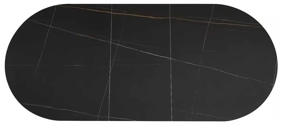 Jedálenský stôl Maxwell II 140 x 80 cm, čierna