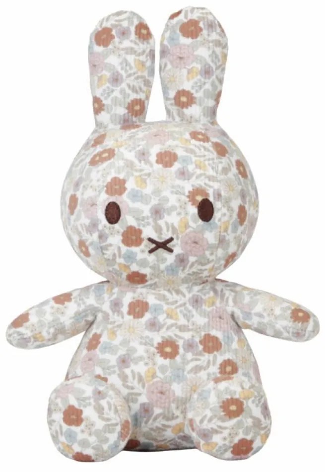 Králiček Miffy textílny Vintage Kvety 35 cm