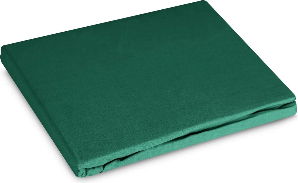 RENFORCÉ PRESTIERADLO BASIC 140X200 CM TMAVOZELENÉ