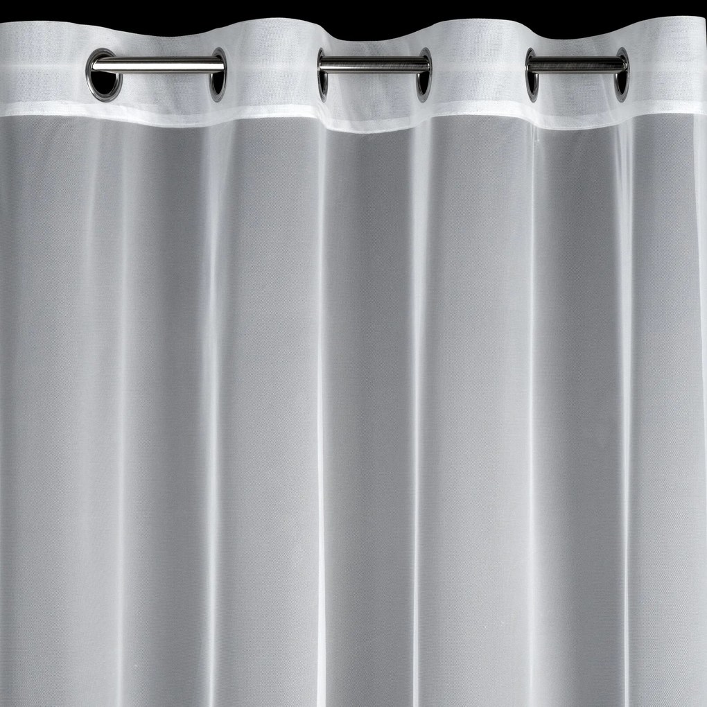 ZÁCLONA NA KRÚŽKOCH TALINA 140X250 CM VZOROVANÁ