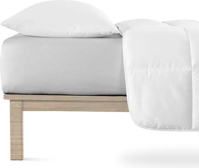 Napínacia plachta na posteľ jersey s elastanom šedá sada 2 ks 90 x 200 cm