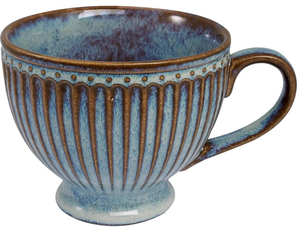 GREEN GATE Hrnček Alice Oyster Blue 350 ml