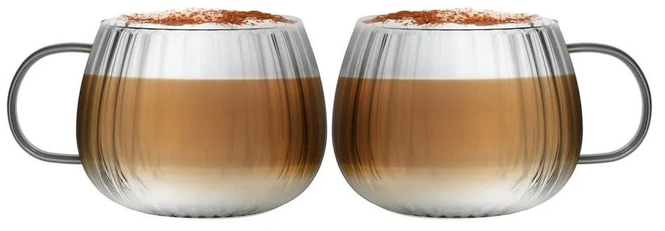 Hrnčeky na cappuccino v súprave 2 ks 350 ml Tulip – Vialli Design