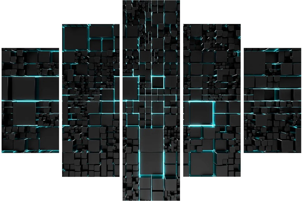 Obraz - Technologické rozhranie (150x105 cm)