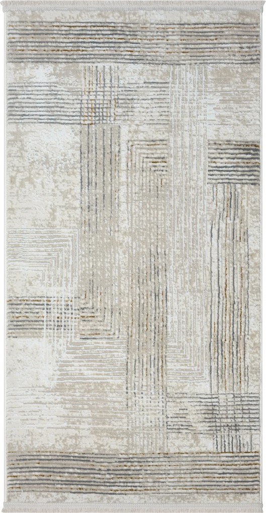 Kusový koberec My Way creme, 80x150, šedá, chodba / predsieň, My Flair