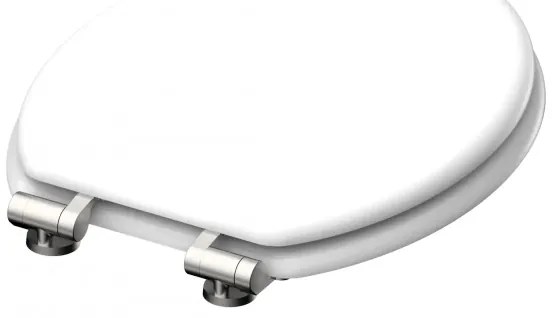 Schütte 84100-A - WC sedadlo, biele, s tichým zatváraním, MDF