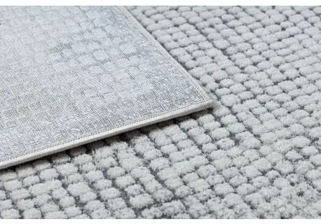 Moderný koberec NOBLE 9730 67 vzor rámu vintage - Štrukturálny, dve vrstvy rúna, krémová béžová Veľkosť: 160x220 cm