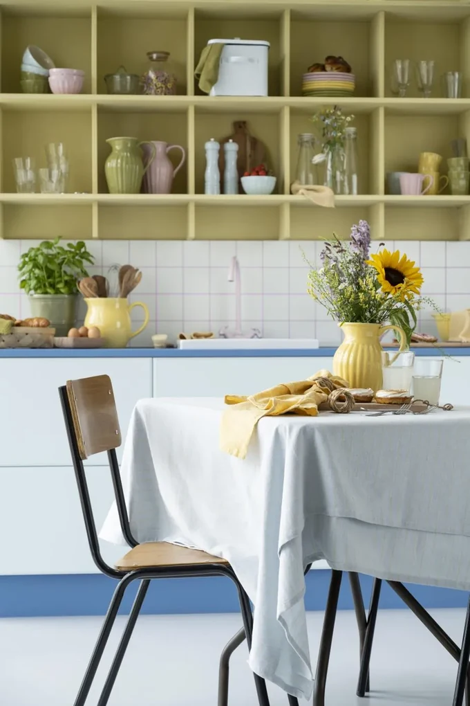 Žltý keramický tanier MYNTE LEMONADE 19,5 cm