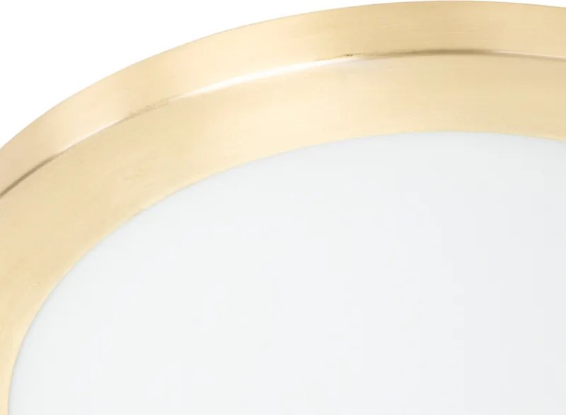 Moderné stropné svietidlo zlaté 41 cm IP44 - Yuma