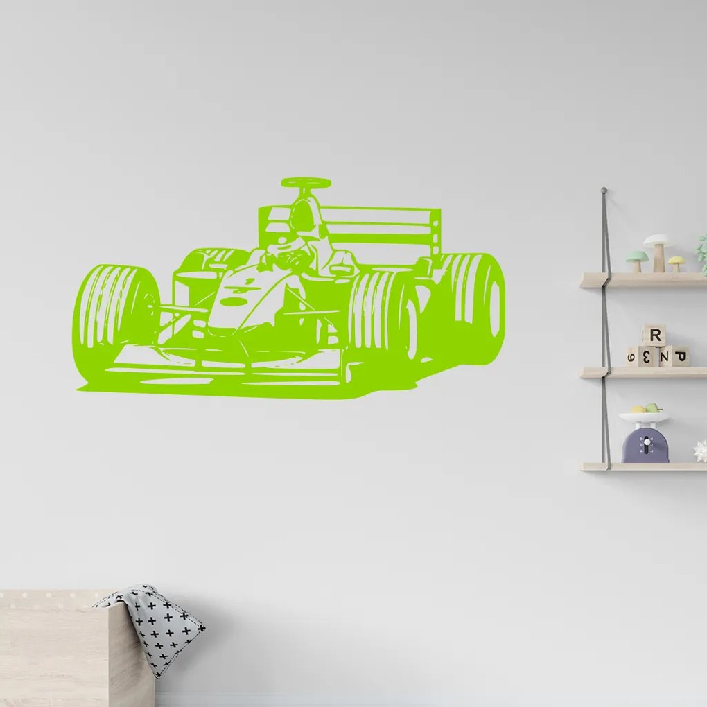 Veselá Stena Samolepka na stenu na stenu Formula Farba: béžová, Veľkosť: 60 x 30 cm