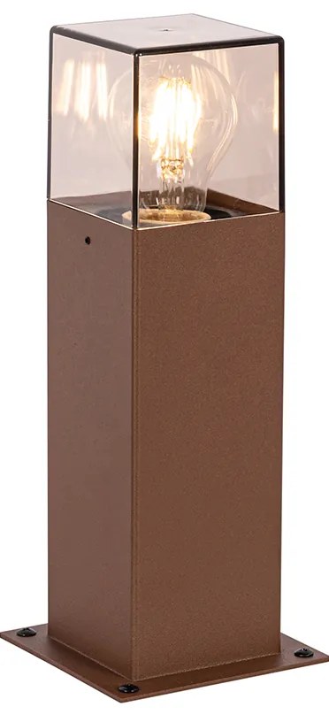 Inteligentná stojaca vonkajšia lampa hrdzavohnedá 30 cm vrátane Wifi P45 - Denmark