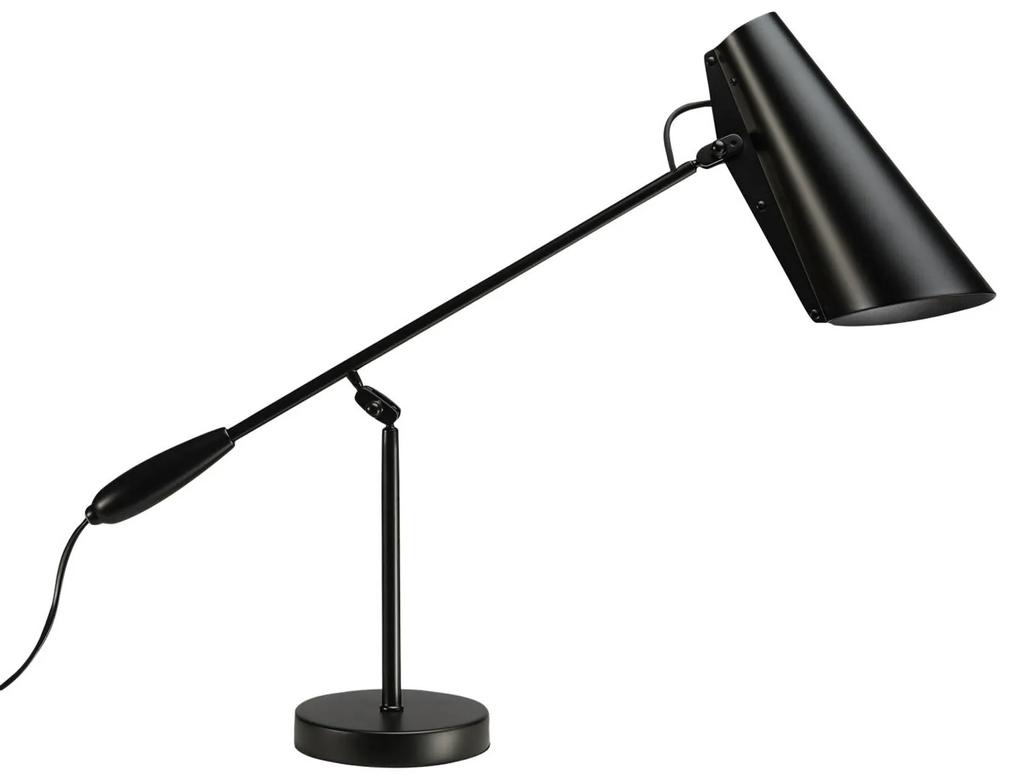 Northern Birdy – stolová lampa v čiernej