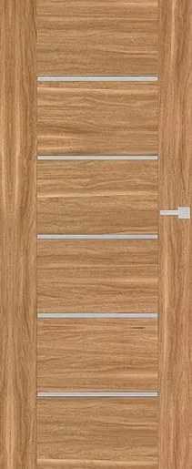 DRE Aura interiérové dvere auri pravé 70 cm orech karamelový AURAOK70P