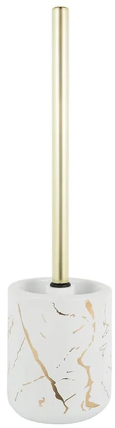 Kefa WC Gold Line keramika biela/zlatá CST-1772 41