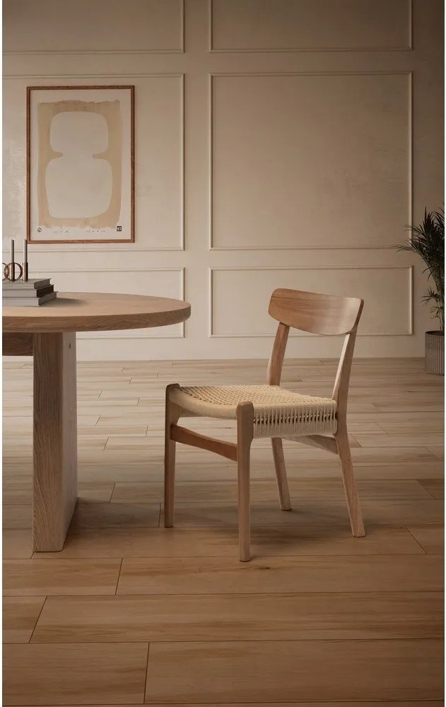 Jedálenský stôl v dekore jaseňa 100x200 cm Blair – MOME