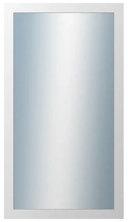 DANTIK - Zrkadlo v rámu, rozmer s rámom 50x90 cm z lišty 4020 biela (2765)