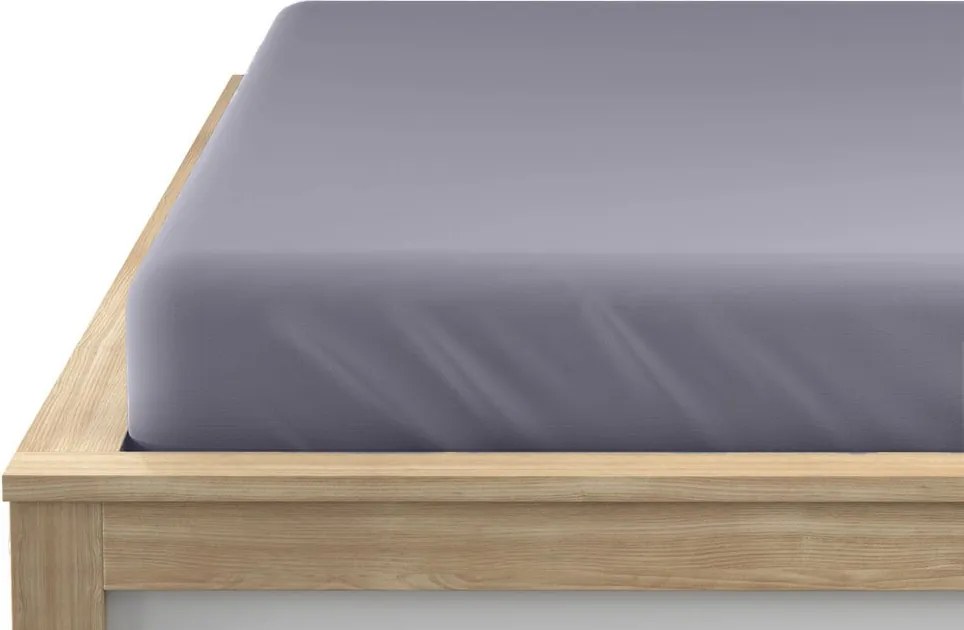 Jersey plachta modrosivá 180 x 200 cm